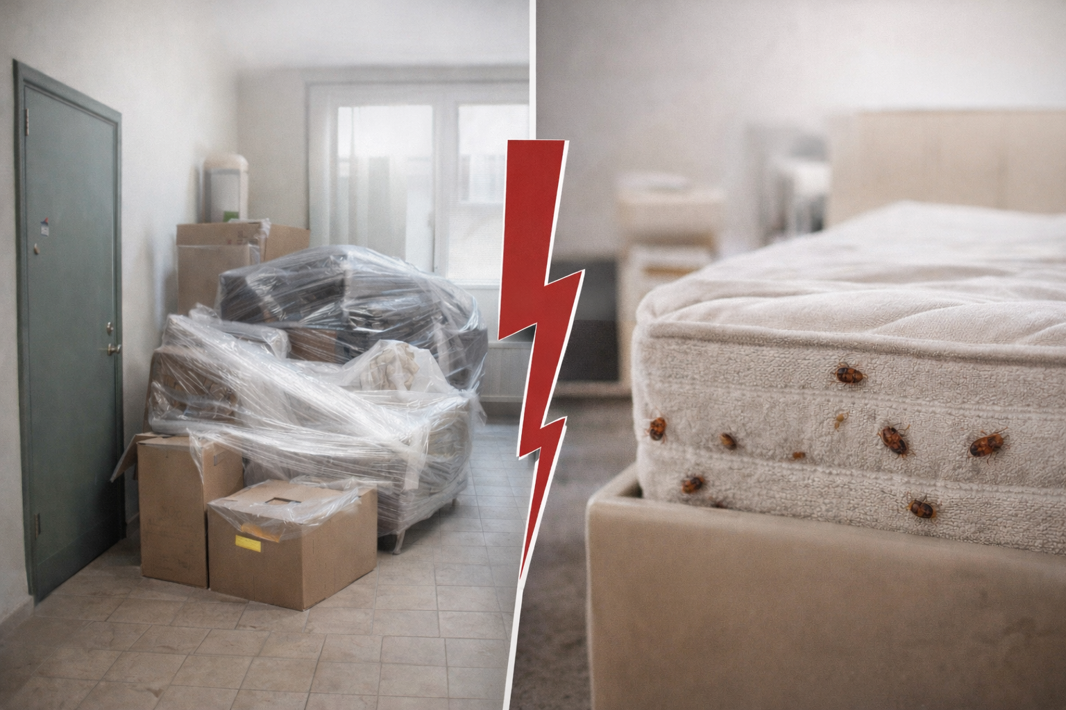 Væggelus i lejlighed og opgang: hvorfor det bliver ping-pong